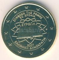 Görögország 2007. 2€ aranyozva "50 éves a Római Szerződés" T:2