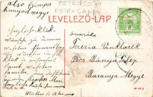 Petrozsény, Petrosani; Kossuth Lajos utca, Hammer-féle versenybazár, Markovits üzlete. W.L. 1681. / ...