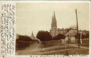 1906 Temesvár, Timisoara; Józsefvárosi zárda és templom / nunnery, boarding school and church. photo (EK)