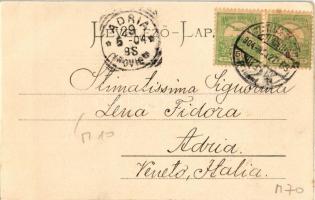 1904 Szatmárnémeti, Szatmár, Satu Mare; Római katolikus székesegyház. Reizer János kiadása / cathedr...