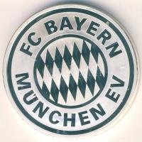 Németország 2000. "FC Bayern München - Német bajnok rekoder" ezüstözött, bicolor ffém emlé...