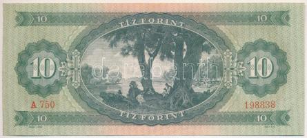 1962. 10Ft "A 750 198838" T:III szép papír
Adamo F6