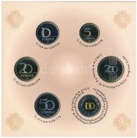 2016. 5Ft-200Ft (6xklf) forgalmi sor szettben + 2016. 50Ft "Hetvenéves a Forint" T:PP Adam...