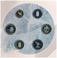 2018. 5Ft-200Ft (6xklf) "Pengék a jégen" forgalmi sor szettben + 50Ft "Jégkorong vilá...