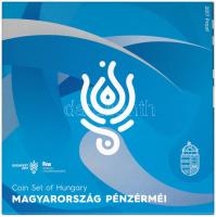 2017. 5-200Ft (6xklf) forgalmi sor szettben + 2017. 50Ft Cu-Ni 17. FINA Világbajnokság T:PP Adamo FO51.2