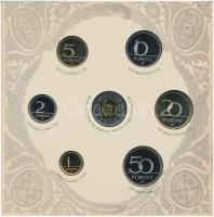 2007. 1Ft-100Ft (7xklf) "Berán Lajos és a pengő" forgalmi sor szettben + "Berán Lajos...