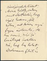 Horthy Béla (1869-1943): Kézdi-Kovács László és Vajda Zsigmond karikaturisztikus portréi. Ceruza, pa...