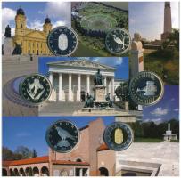 2015. 5Ft-200Ft (6xklf) forgalmi sor szettben + 50Ft Cu-Ni "Nemzeti és Történelmi Emlékhelyek&q...