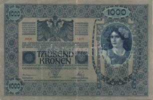 1902. 1000K piros "Magyarország" körbélyegzővel T:III