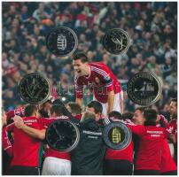 2016. 5-200Ft (6xklf) + "MLSZ (Magyar Labdarúgó Szövetség)" Cu-Ni-Zn emlékérem, forgalmi s...