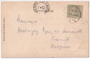 1902 Marosvásárhely, Targu Mures; Fő tér, piac, Petrás Géza, Hart Géza, Schwartz János és József Emi...