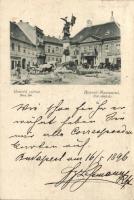 1896 Budapest Honvéd-szobor