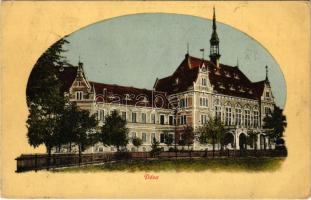 1910 Déva, Vármegyeház. Hirsch Adolf kiadása / county hall (EK)
