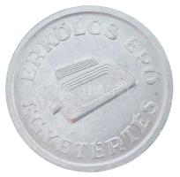 1974. "Ferencvárosi Torna Club 1899-1974 / Erkölcs - Erő - Egyetértés" Al emlékérem (30mm)...