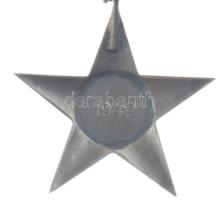 1949. "A Magyar Népköztársasági Érdemérem ezüst fokozata" ezüstözött, zománcozott bronz ki...