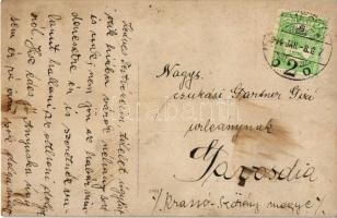 1914 Temesvár, Timisoara; cséplés / threshing. photo (fl)