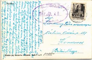 Kolibica, Colibita; + "1944. Júl. 28. Ellenőrizve Parancsnokság"