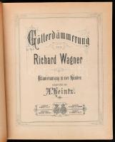 Wagner: Götterdämmerung, zongorakivonat 4 kézre