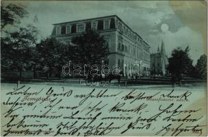 1900 Temesvár, Timisoara; Józsefvárosi zárda este / Iosefin nunnery at night (EK)