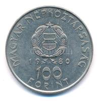 1980. 100Ft Ni "Szovjet-magyar közös űrrepülés" T:AU,XF
Adamo EM61