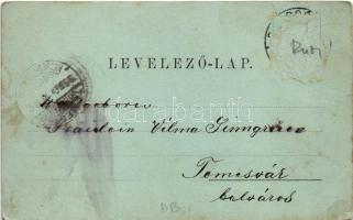 1899 (Vorläufer) Brassó, Kronstadt, Brasov; Árokmente télen. Zeidner H. Erdélyrészi látképes levelez...