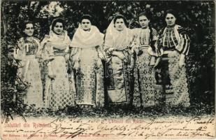 1906 Rucar, Salutari din Romania, Tarance / Romanian folklore (EK)