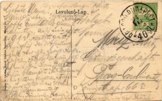 1908 Brassó, Kronstadt, Brasov; Kapu utca, Mihalovits & Nussbacher üzlete, Phönix. Zeidner H. Ká...