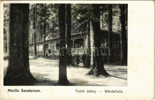 1907 Marilla, Marila; Fedett sétány / Wandelhalle / covered promenade (EK)
