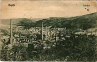 1924 Resica, Resita; vasgyár / Fabrica / ironworks, factory (EK)