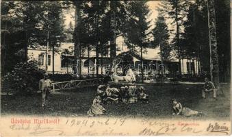 1904 Marilla, Marila; Kremser ház / villa hotel (szakadás / tear)