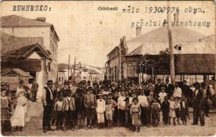 1918 Odobesti, main square (EB)