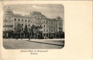 1906 Bucharest, Bukarest, Bucuresti, Bucuresci; Grand Hotel du Boulevard Bertola (EK)