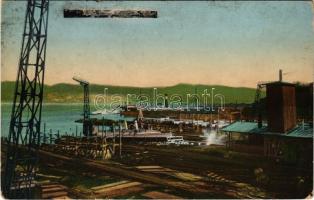 1917 Constanta, Konstanza; docks (EB)