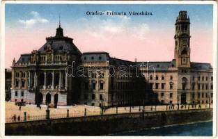 Nagyvárad, Oradea; Primaria / Városháza / town hall (EK)