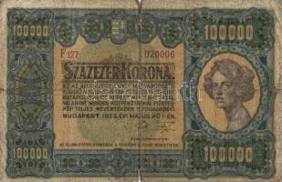 1923. 100.000K T:III-/IV