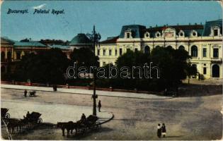 1924 Bucharest, Bukarest, Bucuresti, Bucuresci; Palatul Regal / royal palace (EK)