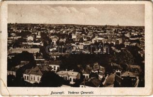1925 Bucharest, Bukarest, Bucuresti, Bucuresci; Vederea Generala / general view (EM)