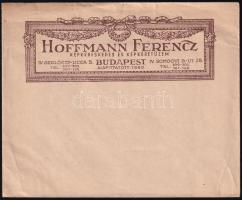 cca 1930 Hoffmann Ferencz Képkereskedés és képkeretüzem fejléces boríték