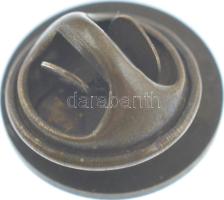 DN "Magyar Pénzverő" bronz kitűző a Pénzverő logójával T:1-