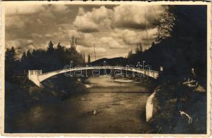 1941 Beszterce, Bistritz, Bistrita; híd / bridge. photo