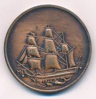 Ligeti Erika (1934-2004) 1986. "Benyovszky Móric 1776-1786 / MÉE 1986" kétoldalas bronz em...