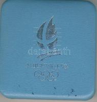 Franciaország 1990. 100Fr Ag "Téli olimpia-szlalom sí" T:PP Eredeti díszdobozban!