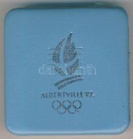 Franciaország 1989. 100Fr Ag "Téli olimpia-jégkorcsolya" T:PP Eredeti díszdobozban!