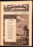 1943-1944 A Gyermekvilág című folyóirat 29 db száma