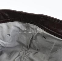 cca 1950 Motoros? bőr nadrág, jó állapotban 50-es méret