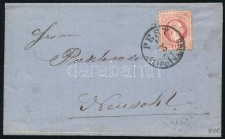 1871 5kr levélen / on cover 
