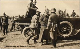 Focsani-Odobesti, Kaiserparade / Wilhelm II and German military parade. photo