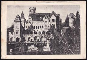 1935 Székesfehérvár, meghívó Bory-várban rendezett szobor- és képkiállításra Bory Jenő és mások műve...