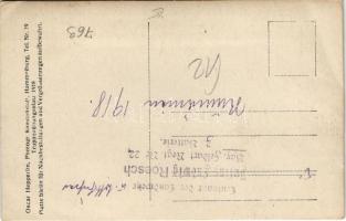 1918 Rumänien / Leutnant der Landwehr Julius Ludwig Roesch Bay. Feldart. Regt. Nr. 22. 3. Batterie /...