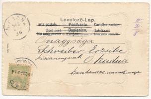 1902 Gurabárza, Barza, Gura-Barza (Brád) (?); Art Nouveau, embossed (EK)